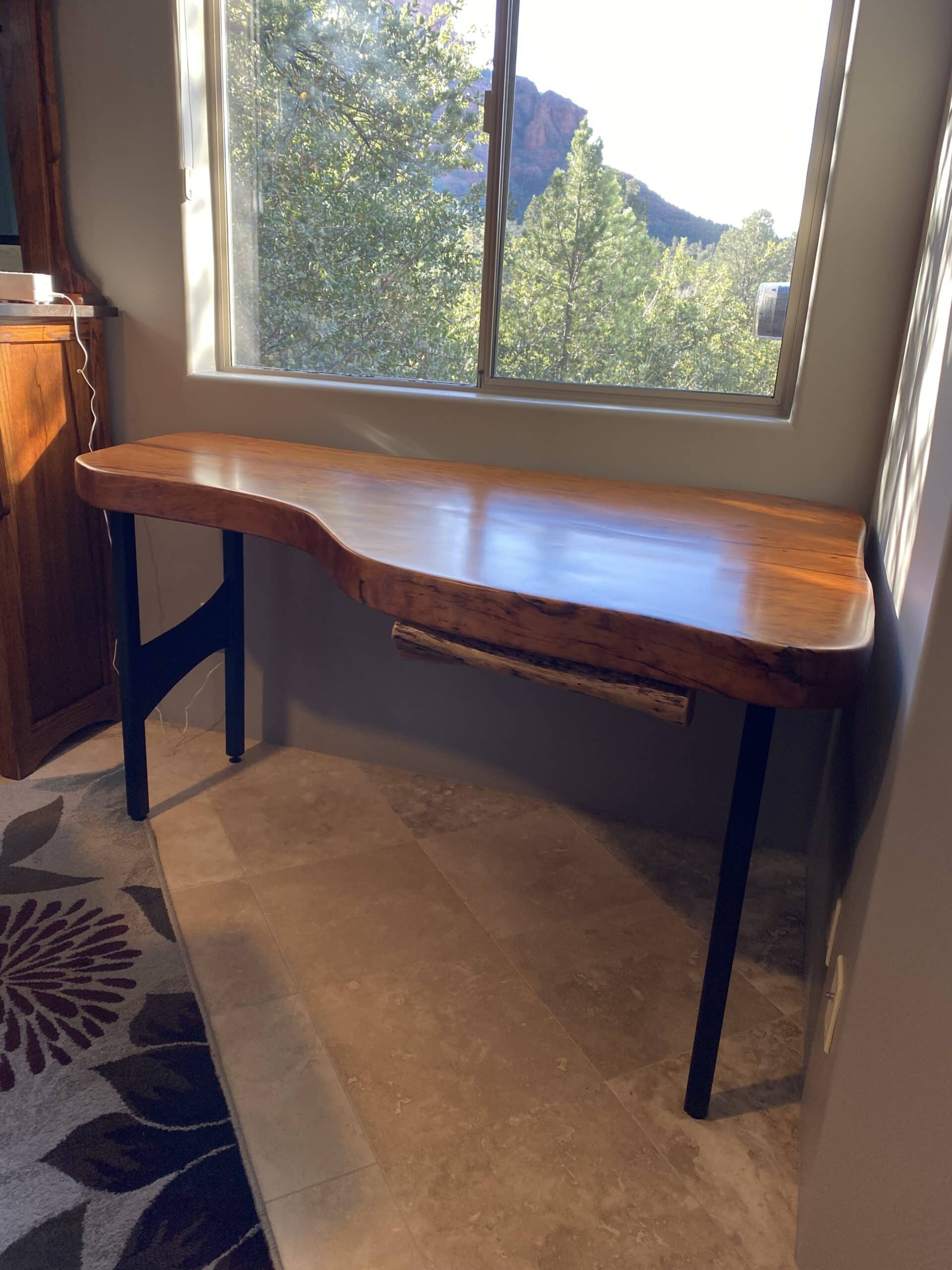 custom corner desk sedona style by dana cavanaugh designs